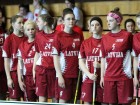 Latvijai florbolistēm Uzvara ar lielo burtu – pār Vāciju
