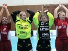Latvijai florbolistēm Uzvara ar lielo burtu – pār Vāciju
